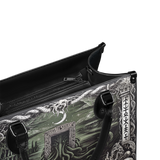 "The Call Of Cthulhu" - Black Interior - Leather Handbag