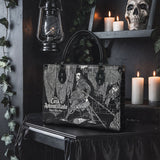 "The Cask Of Amontillado" - Black Interior - Leather Handbag