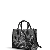 "The Cask Of Amontillado" - Black Interior - Leather Handbag