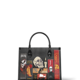 "The Codex of Gothic Tales" Deadlight Black Leather Handbag Deal