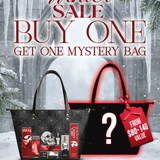 "The Codex of Gothic Tales" Black Widow’s Kiss Leather Tote Bag Deal