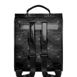 "The Codex of Gothic Tales" Black Widow’s Kiss Leather Backpack
