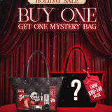 "The Codex of Gothic Tales" Black Widow’s Kiss Leather Tote Bag Deal