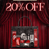 "The Codex of Gothic Tales" Black Widow’s Kiss Leather Handbag Deal