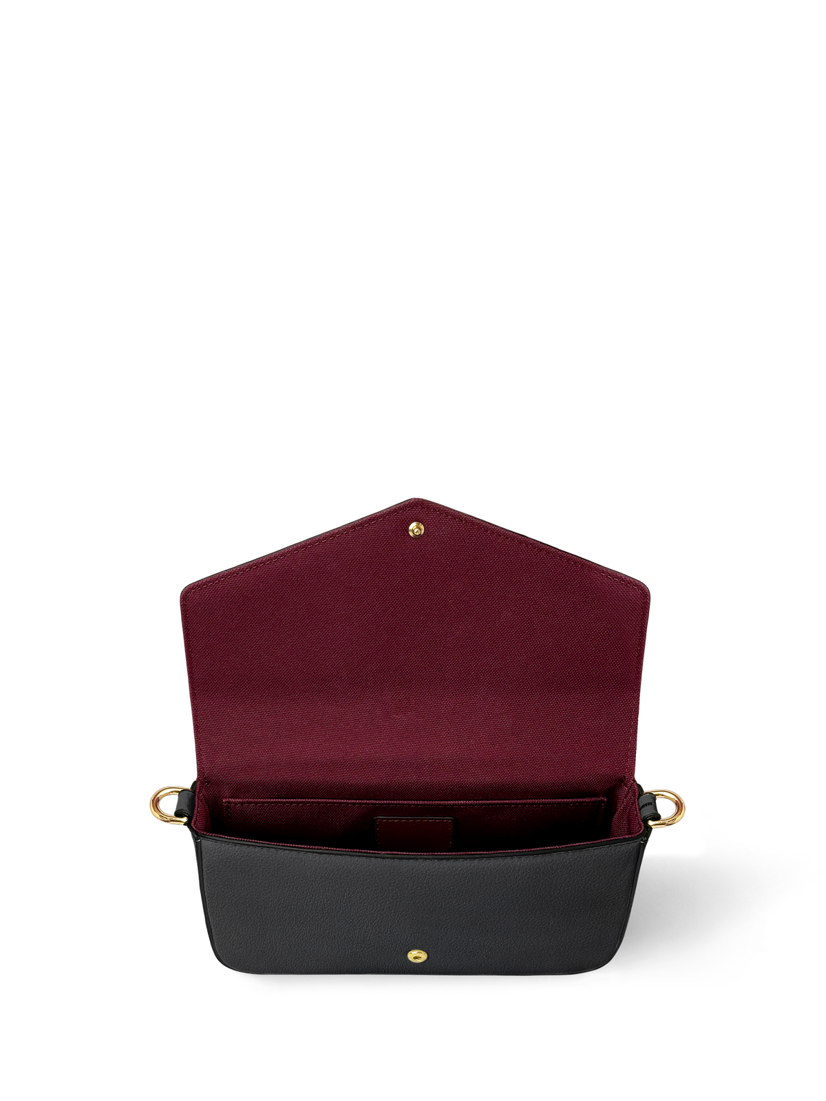 "The Codex of Gothic Tales" Deadlight Black Envelope Chain Crossbody Bag - FALL DEAL