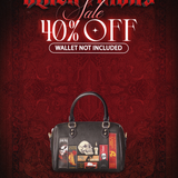 "The Codex of Gothic Tales" Deadlight Black Mini Satchel Deal