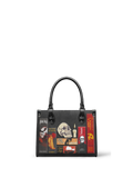 "The Codex of Gothic Tales" Deadlight Black - Black Interior - Small Leather Handbag - NEW WORKSHOP SALE