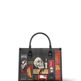 "The Codex of Gothic Tales" Deadlight Black - Black Interior - Leather Handbag - CLEAROUT