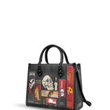"The Codex of Gothic Tales" Deadlight Black - Black Interior - Leather Handbag - CLEAROUT