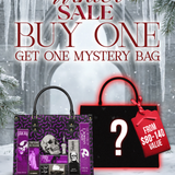 "The Codex of Gothic Tales" Violet Echo Leather Handbag Deal