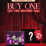 "The Codex of Gothic Tales" Violet Echo Leather Handbag Deal