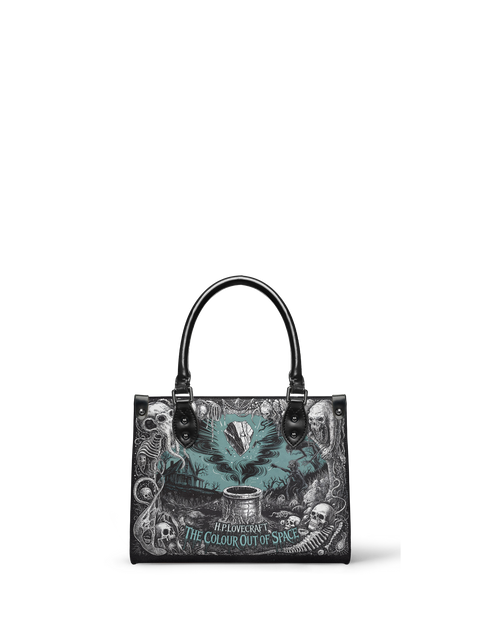 "The Colour Out Of Space" - Black Interior - Small Leather Handbag