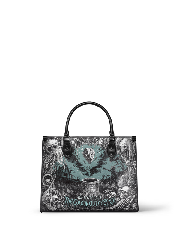 "The Colour Out Of Space" - Black Interior - Leather Handbag