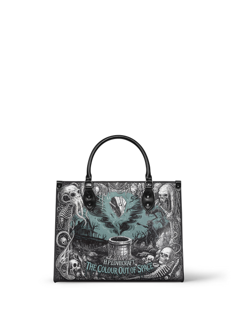 "The Colour Out Of Space" - Black Interior - Leather Handbag - NEW WORKSHOP SALE