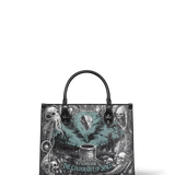"The Colour Out Of Space" - Black Interior - Leather Handbag - CLEAROUT