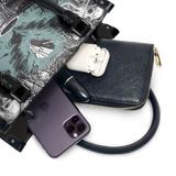 "The Colour Out Of Space" - Black Interior - Small Leather Handbag