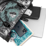 "The Colour Out Of Space" - Black Interior - Leather Handbag