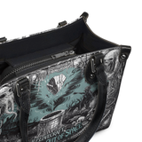 "The Colour Out Of Space" - Black Interior - Small Leather Handbag