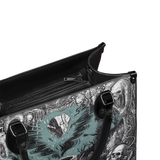 "The Colour Out Of Space" - Black Interior - Leather Handbag