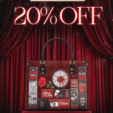 "The Crimson Codex" Leather Handbag Deal