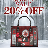 "The Crimson Codex" Leather Handbag Deal