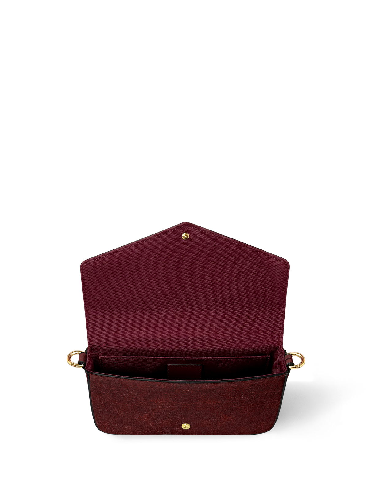 "The Crimson Codex" Envelope Chain Crossbody Bag - FALL DEAL