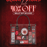 "The Crimson Codex" Leather Handbag Deal