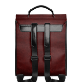 "The Crimson Codex" Leather Backpack