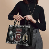 "The Dracula" - Black Interior - Leather Handbag - CLEAROUT
