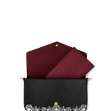 "The Dracula" Envelope Chain Crossbody Bag - CLEAROUT