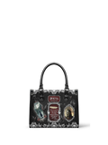 "The Dracula" - Black Interior - Small Leather Handbag - NEW WORKSHOP SALE