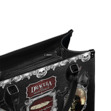 "The Dracula" - Black Interior - Leather Handbag
