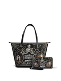 "The Dunwich Horror" Leather Tote Bag Matching Set - EVERMORE DEAL