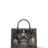 "The Dunwich Horror" - Black Interior - Leather Handbag Matching Set - CLEAROUT