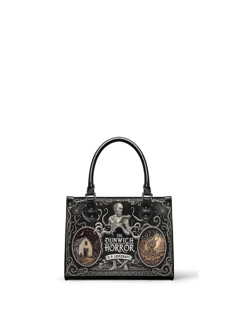 "The Dunwich Horror" - Black Interior - Small Leather Handbag - NEW WORKSHOP SALE