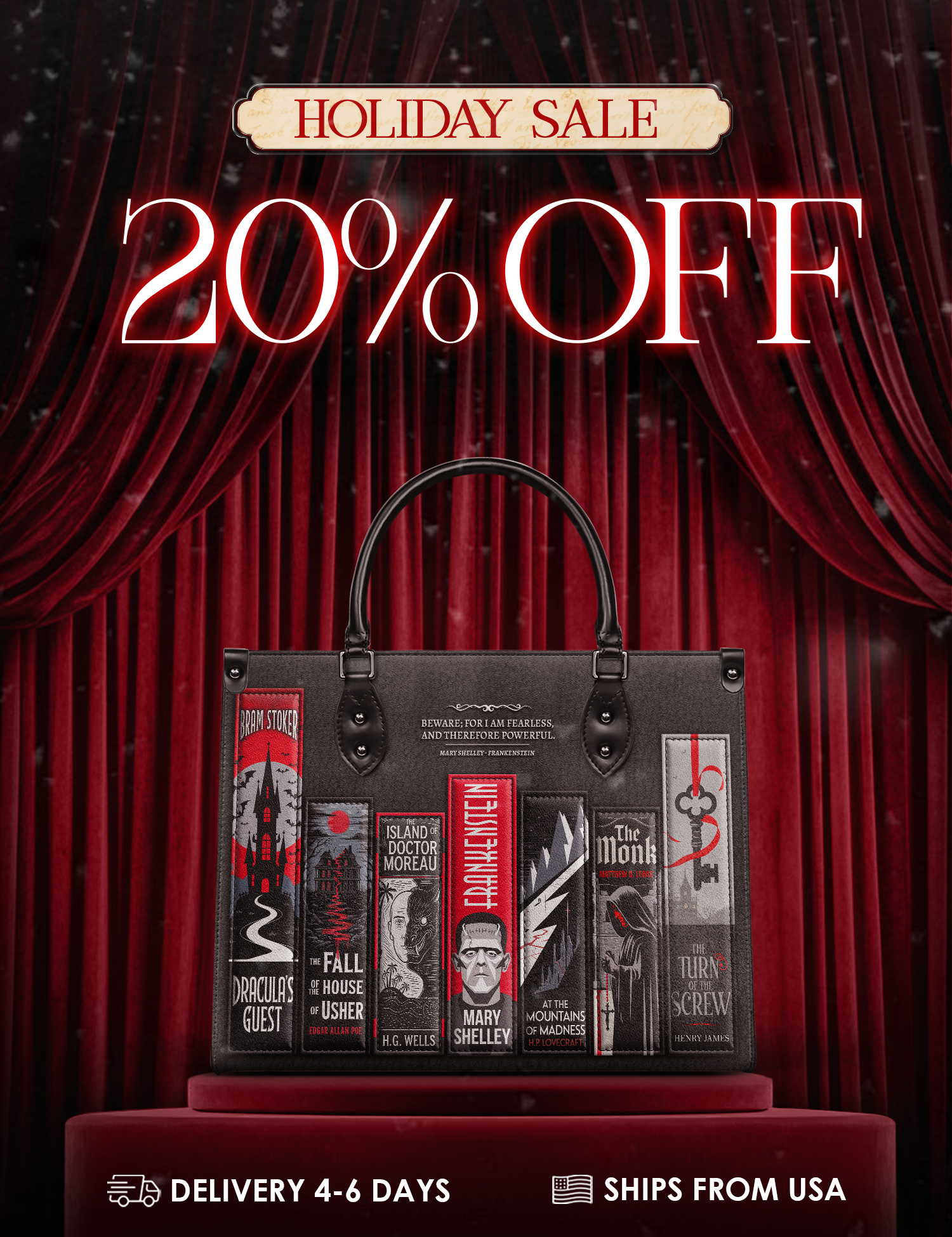 "The Fearless Collection" Leather Handbag Deal