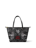 "The Island Of Dr Moreau" Leather Tote Bag