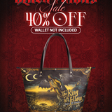 "The King In Yellow" Leather Tote Bag Deal