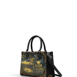 "The King In Yellow" - Black Interior - Small Leather Handbag - CLEAROUT