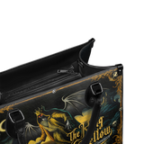 "The King In Yellow" - Black Interior - Leather Handbag