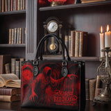 "The Masque Of The Red Death" - Black Interior - Leather Handbag