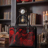 "The Masque Of The Red Death" - Black Interior - Leather Handbag Special Deal