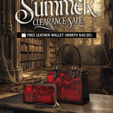 "The Masque Of The Red Death" Small Leather Handbag Deal