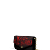 "The Masque Of The Red Death" Envelope Chain Crossbody Bag