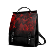 "The Masque Of The Red Death" Leather Backpack