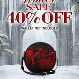 "The Masque Of The Red Death" Circle Crossbody Bag Deal