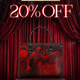 "The Masque Of The Red Death" Leather Handbag Deal