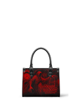 "The Masque Of The Red Death" - Black Interior - Small Leather Handbag