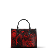 "The Masque Of The Red Death" - Black Interior - Leather Handbag