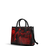 "The Masque Of The Red Death" - Black Interior - Leather Handbag